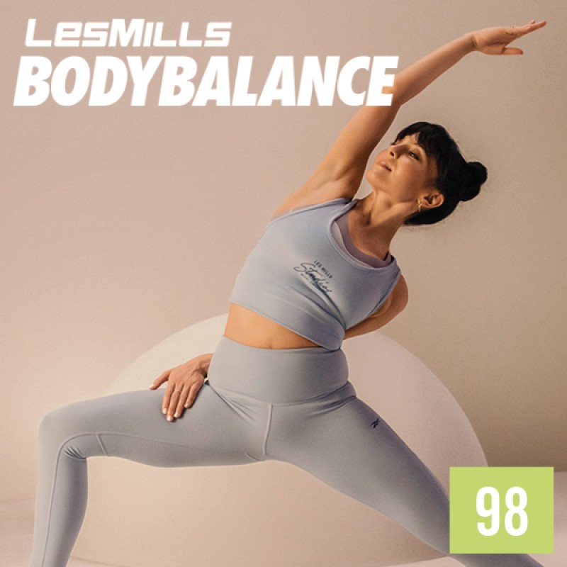 Hot Sale Les Mills Q4 2022 Routines BODY BALANCE FLOW 98 releases New Release DVD, CD & Notes